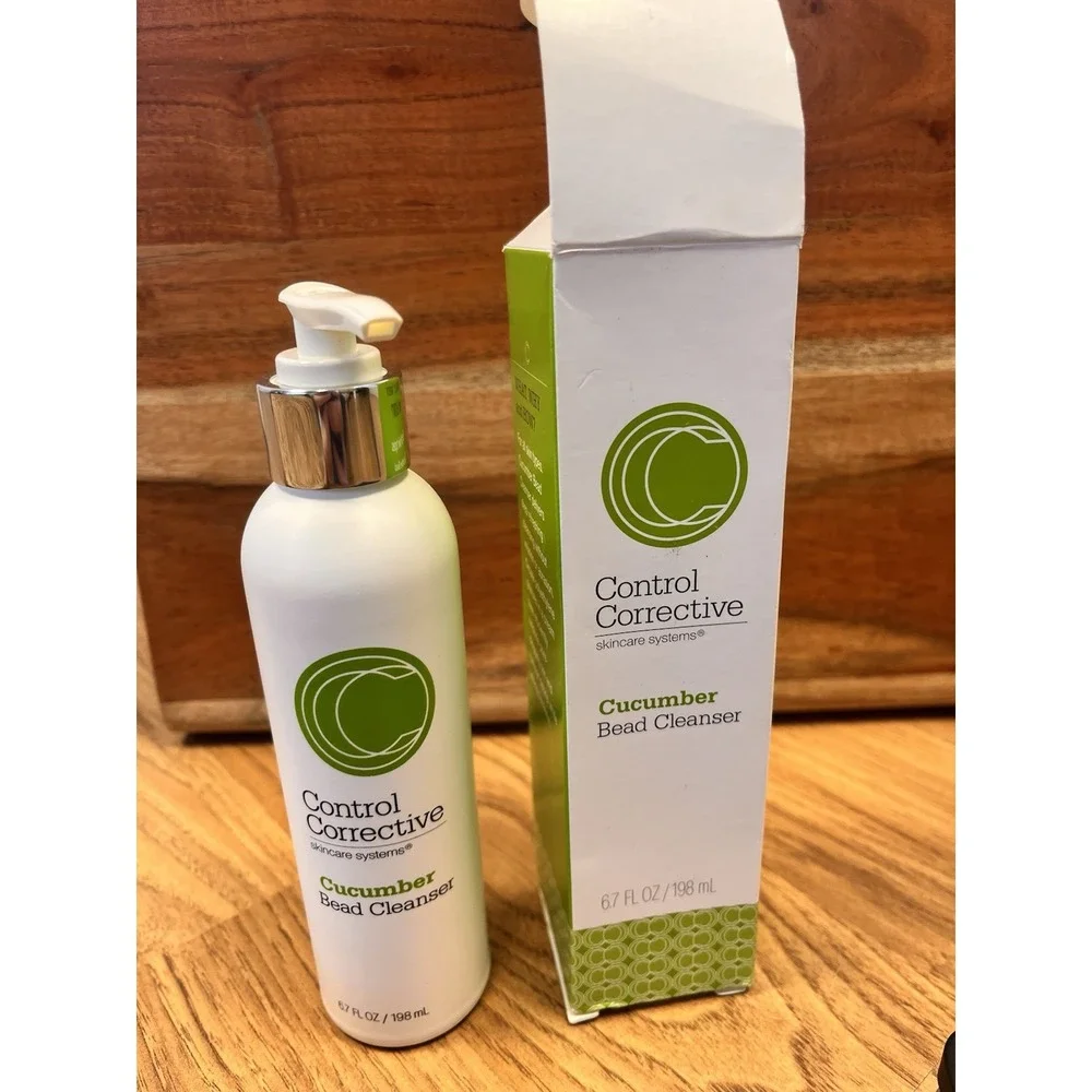 Control Corrective Cucumber Bead Cleanser , 6.7 Fl Oz Each 2 Bottles New In Box